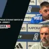 J3 – Conférence de presse d’avant match Benoît Tavenot FC Martigues – SC Bastia.