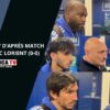 J14 – Interview d’après match SC Bastia – FC Lorient (0-0).