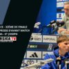 CDF : SC Bastia – ST Joseph – Conférence de presse d’avant match, Florian Bohnert et Benoît Tavenot.