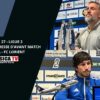 J27 / FC Lorient – SC Bastia : Conf de presse d’avant match de Dumè Guidi et Benoît Tavenot.