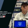 J29 / SC BASTIA – AMIENS : Conf de presse d&rsquo;avant match de Réginald RAY.